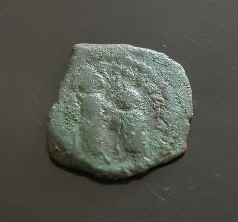 #e789# Byzantine Follis coin of Heraclius from 610-641 AD (Constantinople)