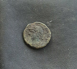 #j405# Commemorative Roman Bronze coin issued by Constantine I from 330-340 AD.