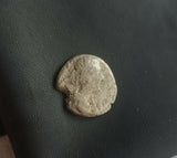 #j225# Roman silver denarius coin of Faustina II from 176-180 AD