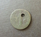 #f237# Roman bronze Ae As coin of Hadrian from 125-128 AD