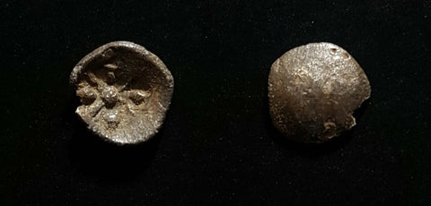 #L376# Anonymous silver Greek city issue coin of from Caria 400-350 BC