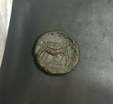 #i641# Anonymous Greek City Issue Bronze Coin of Alexandria Troas 300-100 BC