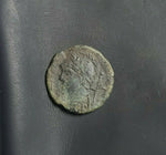 Commemorative Roman bronze coin of Constantine I from 330-340 AD