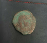 #k129# Large Iberian Greek City Issue Bronze Coin of Castulo from 180-25 BC