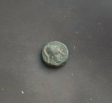 #h410# Anonymous Greek City Issue Bronze Coin of Myrina from 400-200 BC