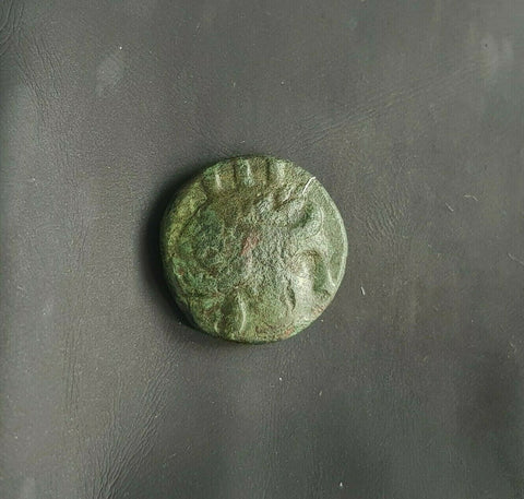 #g294# Anonymous Greek City Issue Bronze Coin of Lysimacheia from 196-190 BC