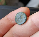 #f913# Greek bronze ae14 coin from Ptolemaic King Ptolemy VI, 163-145 BC