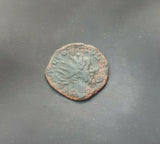 #h643# Roman bronze Antoninianus coin of Victorinus from 270-271 AD