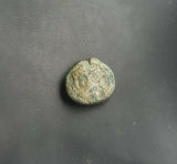 #h420# Greek bronze ae11 coin from Seleucid King Antiochus III, 222-187 BC