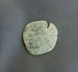 #j300# Spanish Countermarked 4 maravedis coin of Philip IV, 1655 AD