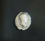 #j609# Roman silver denarius coin of Marcus Aurelius from 168-169 AD