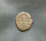 #h567# Byzantine Tetarteron coin of Manuel I from 1152-1160 AD