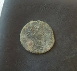 #k413# Roman barbarous issue bronze coin issued by Constantius II from 351-355