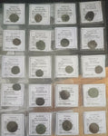 Individual Identified Roman Bronze Coins from 250-300 AD