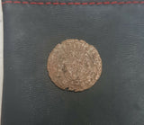 #k285# Spanish copper Ardite coin of Charles III from 1701-1711 AD (Barcelona)