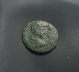 #j421# Roman provincial bronze coin of Geta from 209-212 AD (Marcianopolis)