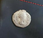 #j867# Roman silver denarius coin of Faustina I from 141-146 AD