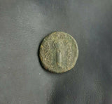 #i716# Greek bronze Macedonian coin of King Lysimachos from 305-281 BC