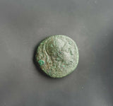 #g604# Greek bronze Macedonian coin of King Lysimachos from 305-281 BC