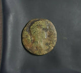 #k203# Roman provincial bronze coin of Augustus from BC 27-14 AD (Spain)