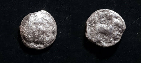 #L375# Anonymous silver Greek city issue coin from Neandria 400-300 BC