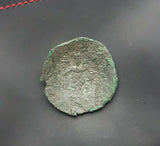 #h452# Byzantine Trachy coin of Manuel I from 1160-1164 AD (Constantinople)