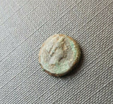 #e056# Greek bronze ae14 coin from Seleucid King Alexander I, 50-145 BC
