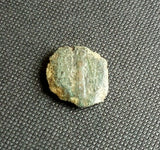 #e666# Greek bronze ae15 coin from Seleucid King Antiochus IV, 175-164 BC