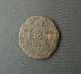 #g403# Rare Byzantine Follis coin of Constantine VII & Zoe from 913-919 AD