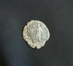 #j287# Roman silver denarius coin of Commodus from 186-187 AD