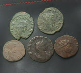 Individual Identified Roman Bronze Coins from 250-300 AD