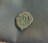 #i427# Byzantine Follis coin of Constans II from 641-668 AD (Constantinople)