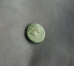 #f587# Greek bronze ae11 coin from Seleucid King Antiochus III, 222-187 BC