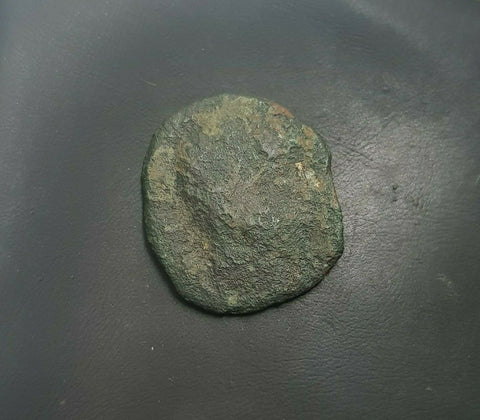 #j945# Anonymous Iberian Greek City Issue Bronze Coin of Castulo from 200-100 BC