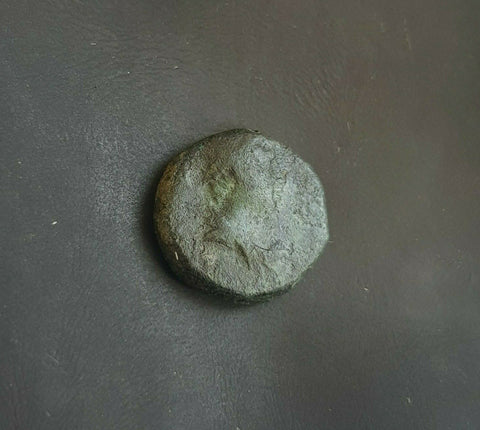 #g424# Anonymous Greek City Issue Bronze Coin of Aigai from 200-1 BC