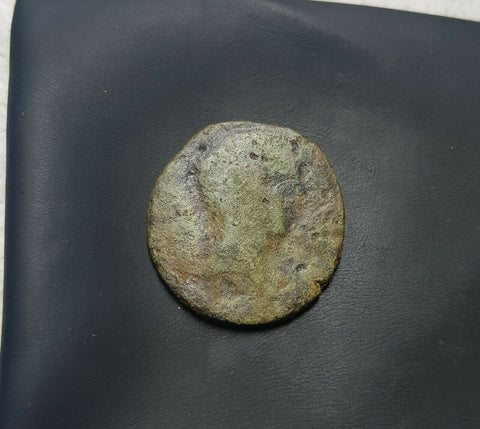 #k203# Roman provincial bronze coin of Augustus from BC 27-14 AD (Spain)