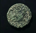 #d724# Roman ae18 provincial coin issued by Severus Alexander, minted in 222-235