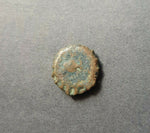 #f370# Greek bronze ae14 coin from Seleucid King Demetrius I from 162-150 BC