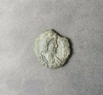 #f615# Small Roman bronze coin of Theodora from 337-340 AD