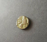 #g130# Byzantine pentanummium coin of Justin I from 518-525 AD (Tyche)