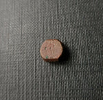 #f281# Anonymous copper Umayyad Fals coin from Spain 711-750 AD (Album 145)