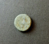 #f913# Greek bronze ae14 coin from Ptolemaic King Ptolemy VI, 163-145 BC