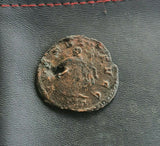 #f474#Roman bronze antoninianus coin issued by Maximian I from 291 AD