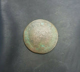 #k123# Spanish Medieval 4 maravedis coin of Isabel II from 1844 AD