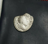 #j874# Roman silver denarius coin of Marcus Aurelius from 168 AD
