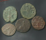 Individual Identified Roman Bronze Coins from 250-300 AD