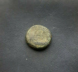 #i343# Roman provincial bronze coin of Vespasian from 76-77 AD (Ascalon)