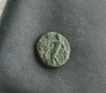 #g061# Greek Seleucid Bronze Coin of Antiochos III from 222-187 BC