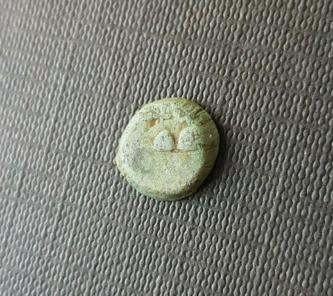 #e101# Greek bronze ae11 coin from Seleucid King Antiochus VII from 138-129 BC