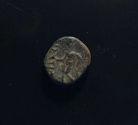 #e013# Greek Seleucid ae12 coin of Antiochos III, minted between 223-187 BC.